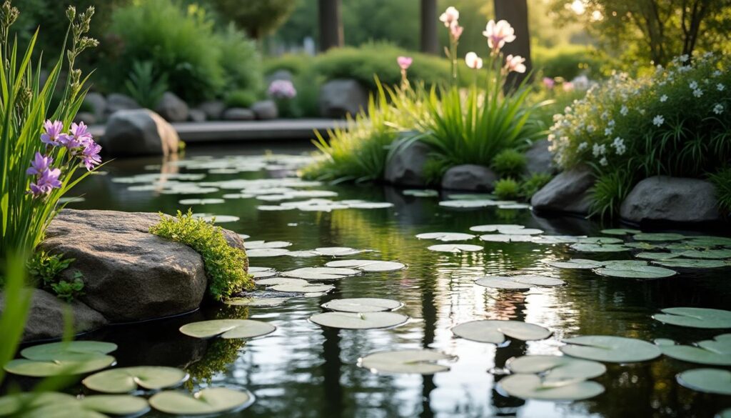 Comment choisir les plantes aquatiques pour un bassin de jardin ?