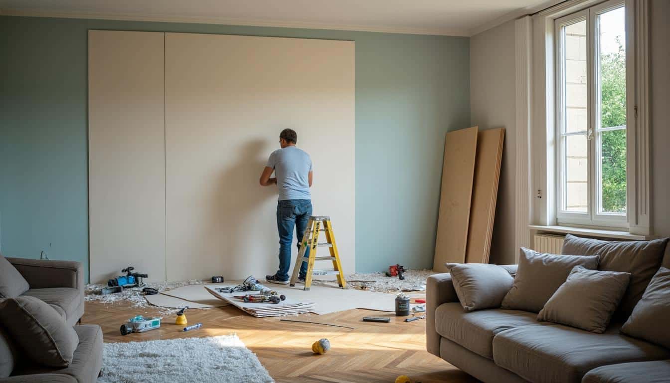 Réduire les bruits de voisinage à travers une cloison mur