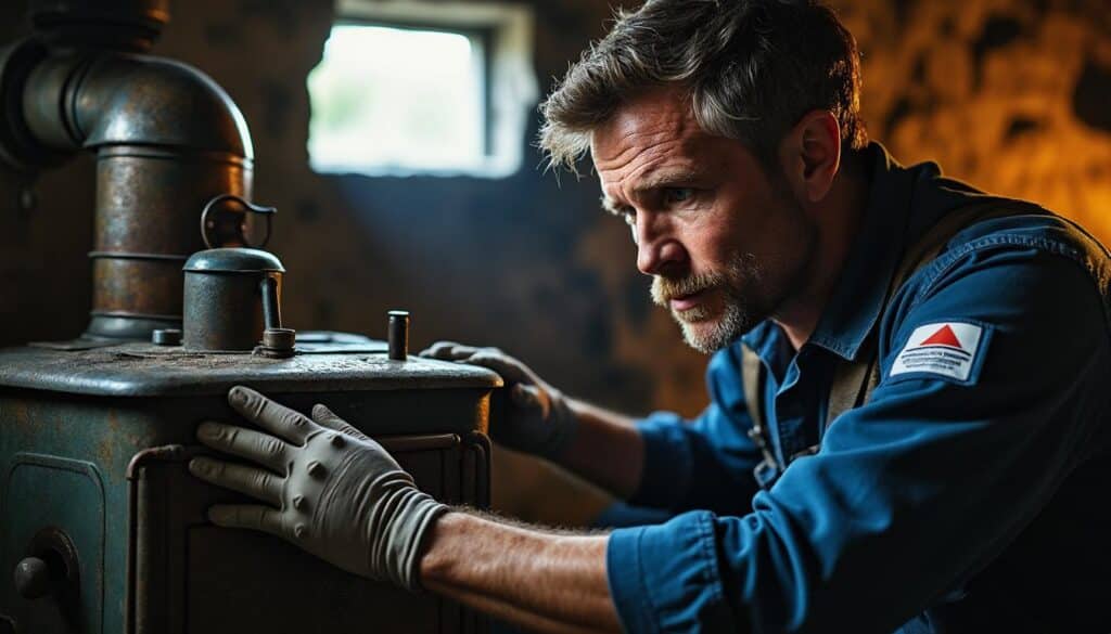 Panne de chaudière : alerte en cas d’odeur de gaz