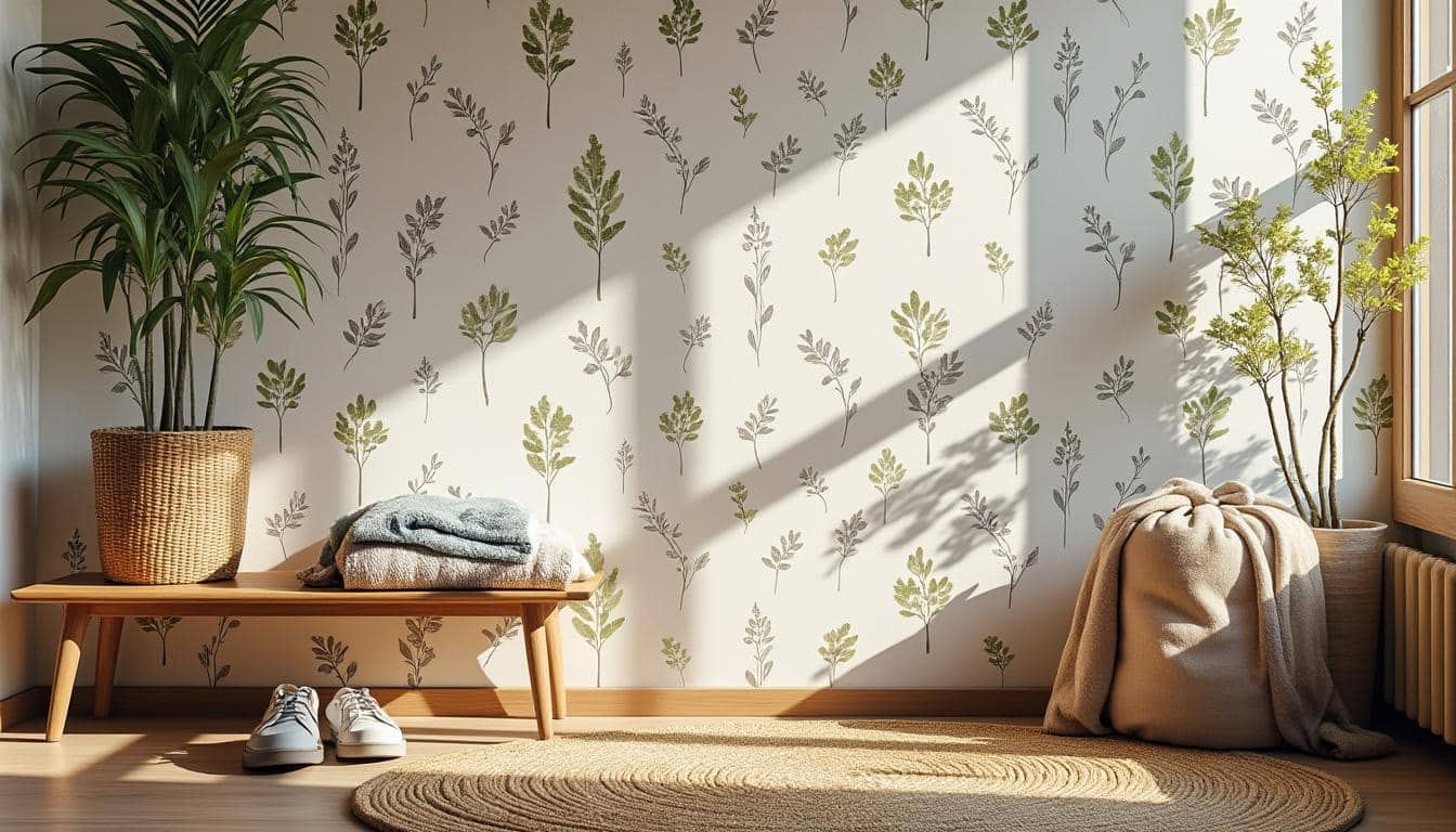 Papier peint : des idées pour une entrée chaleureuse dans la maison