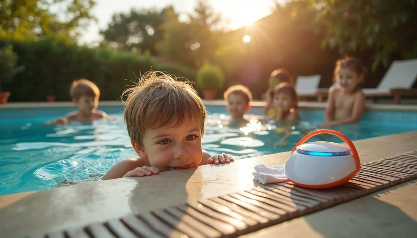 Pourquoi installer une alarme piscine avec détecteur de chute pour enfants ?