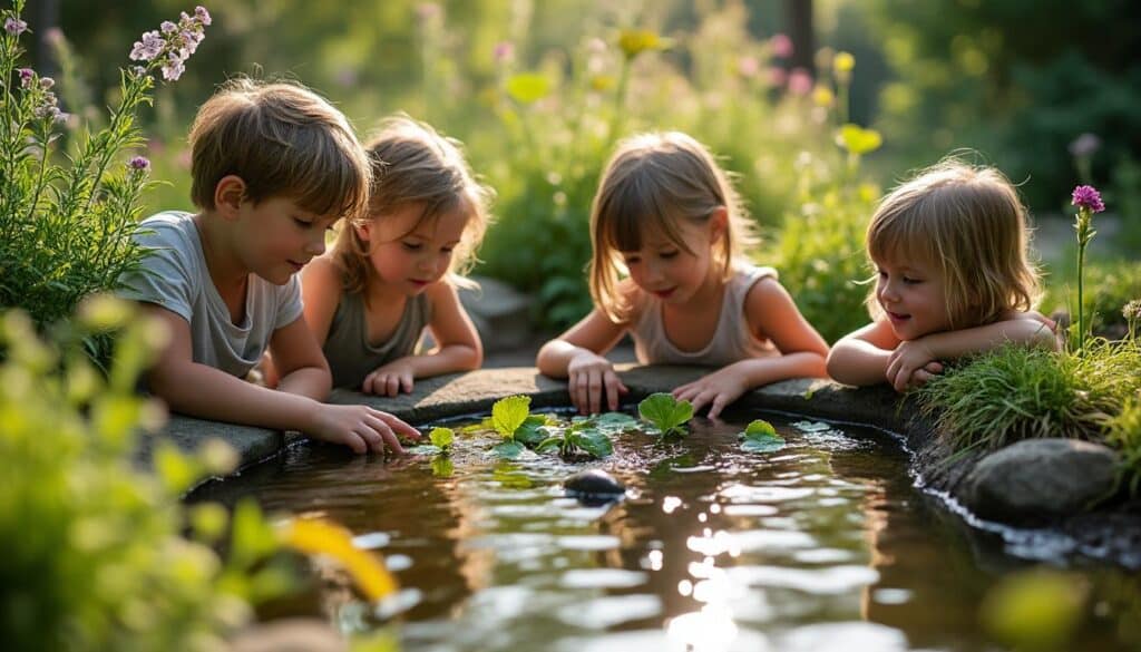 Nos idées de décoration naturelle autour d’un bassin de plantation