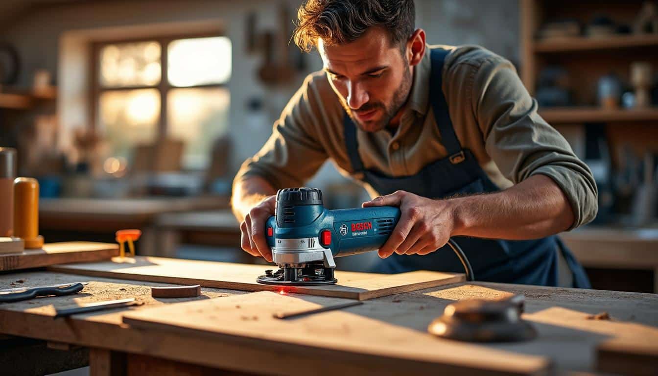 Illustration: Explorer les fonctions innovantes et caractéristiques des scies à onglet Bosch