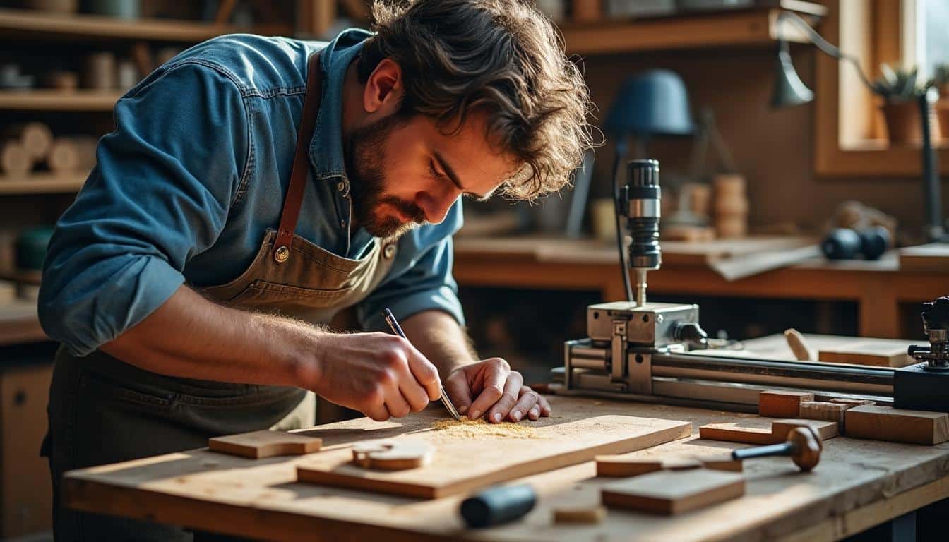 Illustration: Les fonctionnalités techniques incontournables pour maîtriser la scie radiale