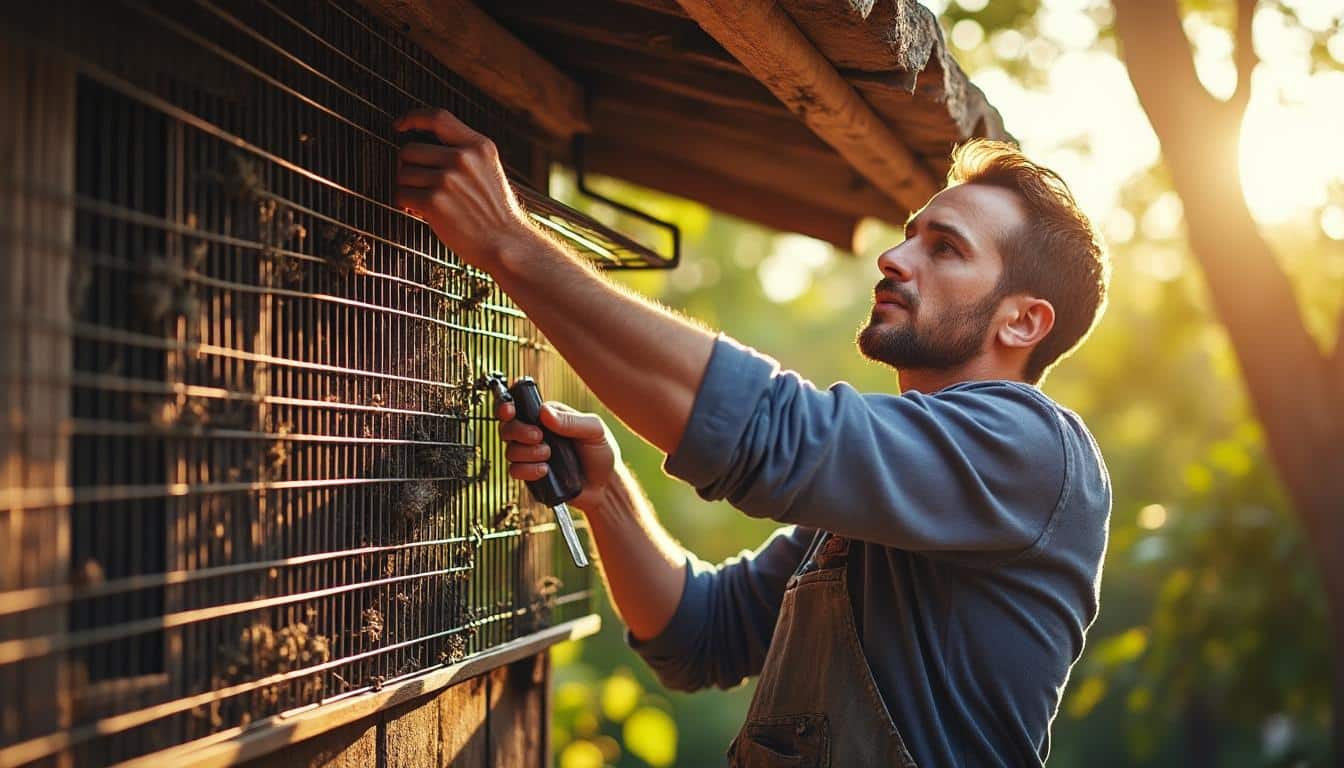 Illustration: Pourquoi installer un grillage anti-oiseaux sous la toiture ?