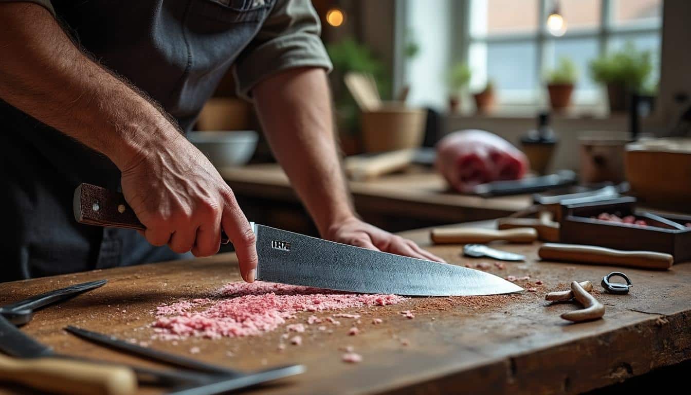 Illustration: Entretenir, remplacer et choisir la lame de scie de boucher adaptée