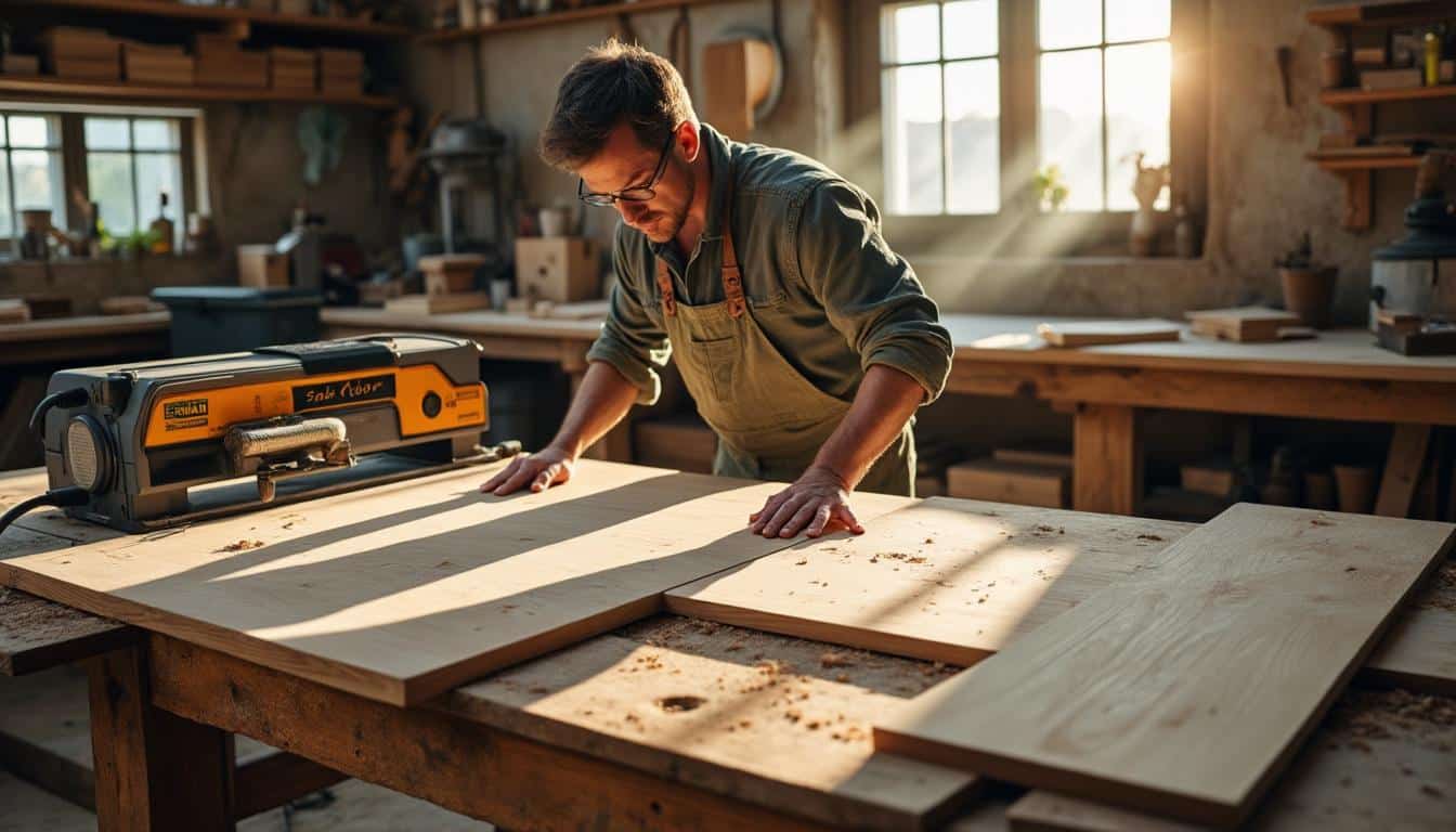 Illustration: Usages pratiques de la scie à ruban Leman : conseils pour un travail précis en atelier et sur chantier