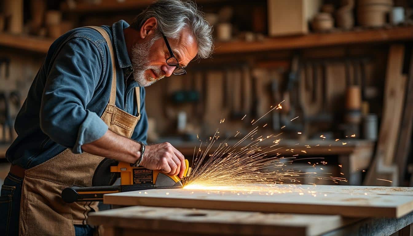 Illustration: Pourquoi choisir une scie à ruban Holzmann pour vos découpes précises ?