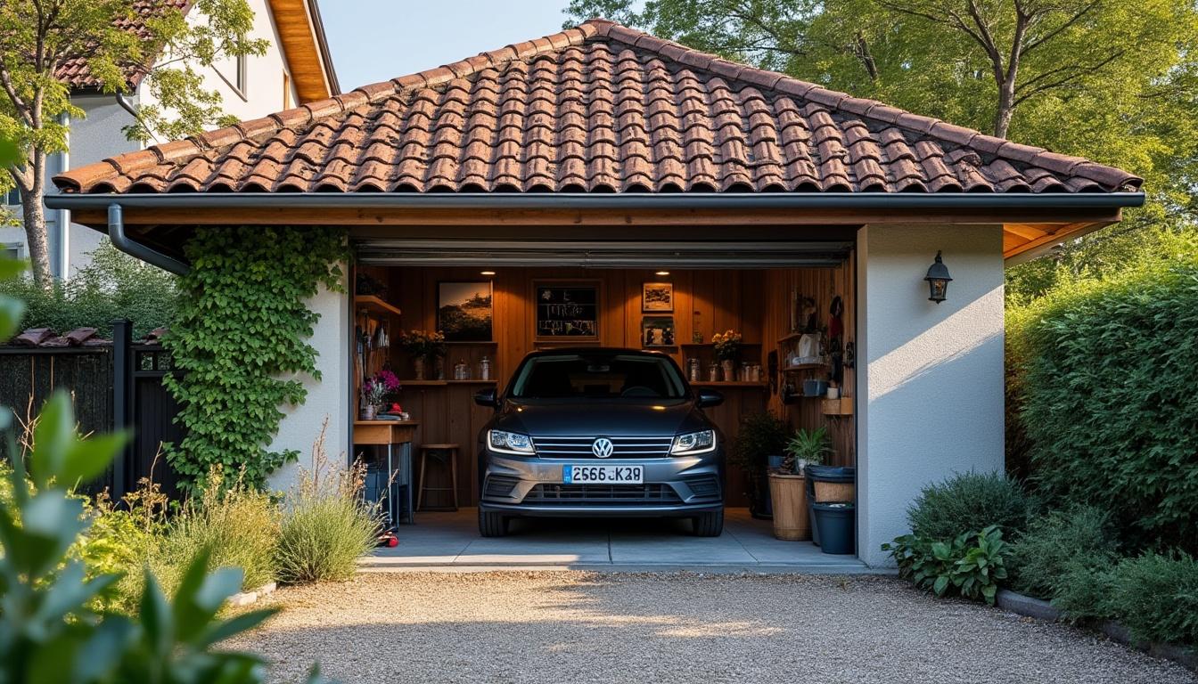 Illustration: Comprendre le rôle essentiel de la toiture pour un garage bien protégé