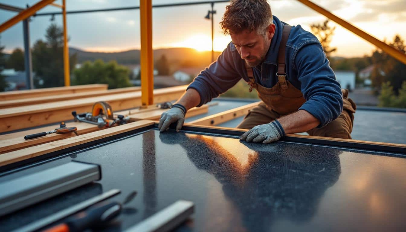 Illustration: Comprendre le rôle essentiel de l’écran sous toiture pour une toiture en bac acier