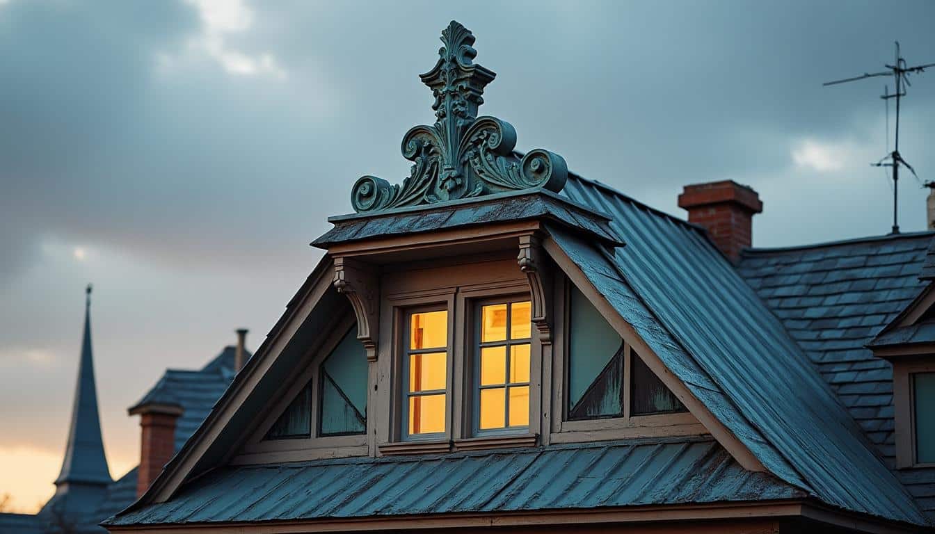 Illustration: Comprendre l’importance d’un ornement sur la toiture en zinc