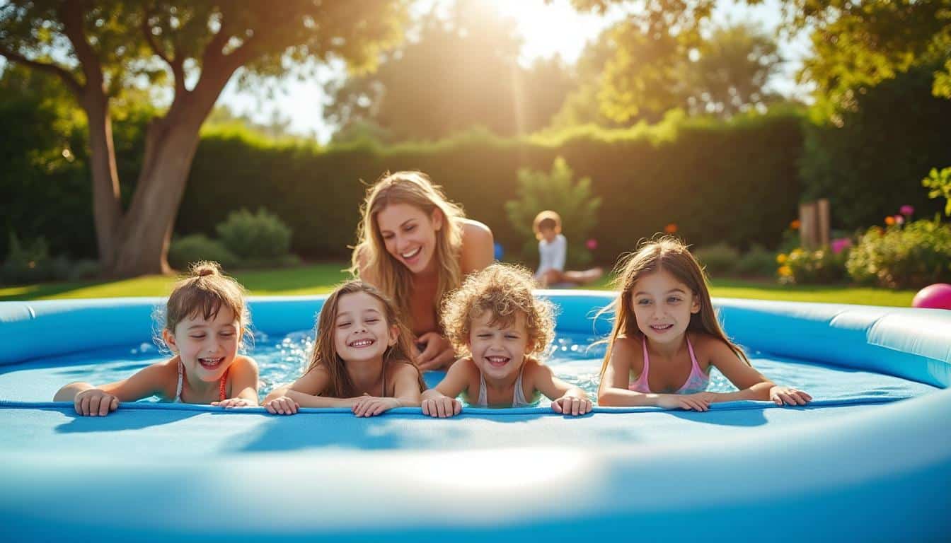 Illustration: Pourquoi opter pour un tapis sous la piscine pour préserver le sol et optimiser le confort ?
