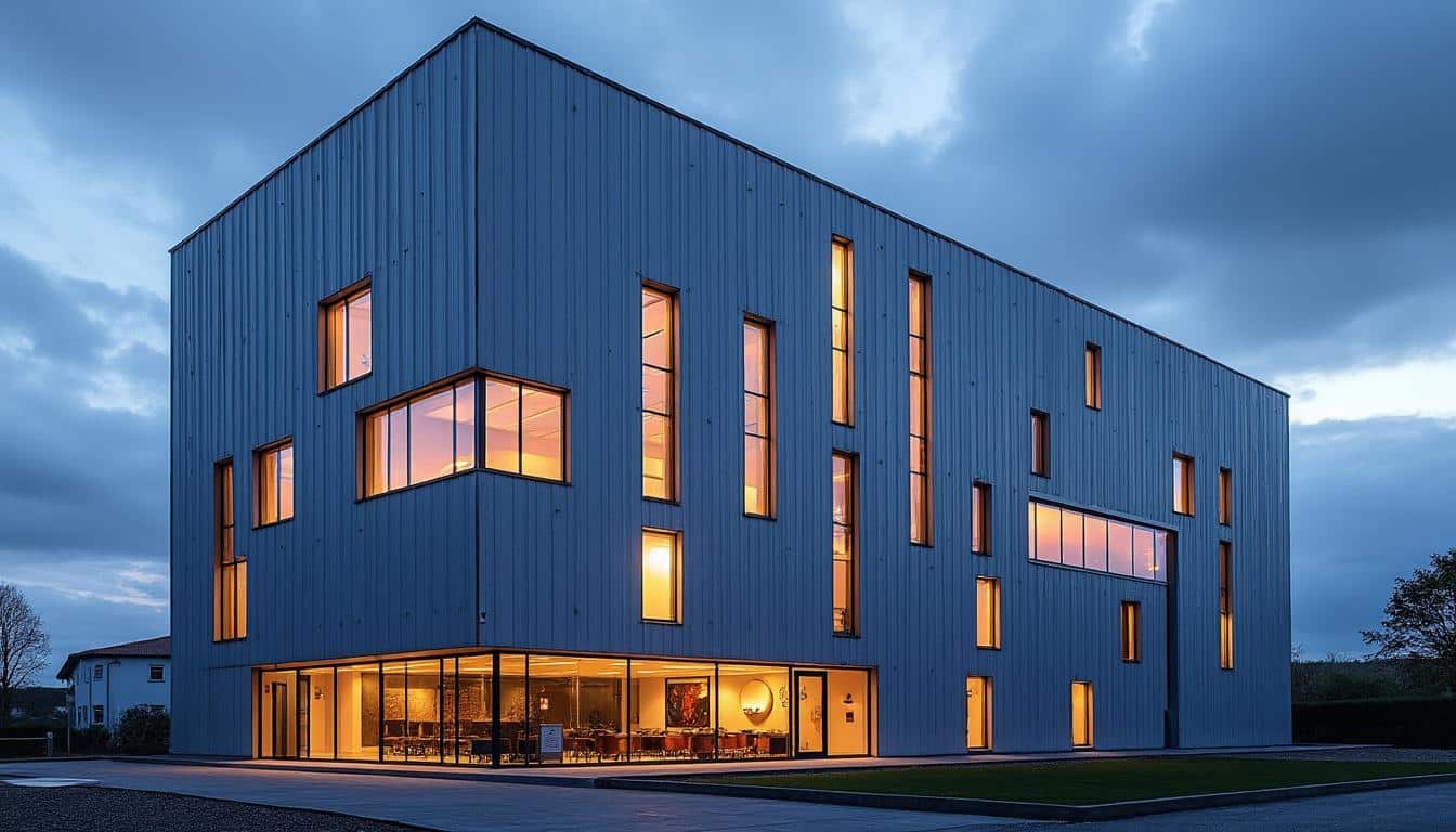 Illustration: Comprendre la forme et les caractéristiques du toit en dent de scie