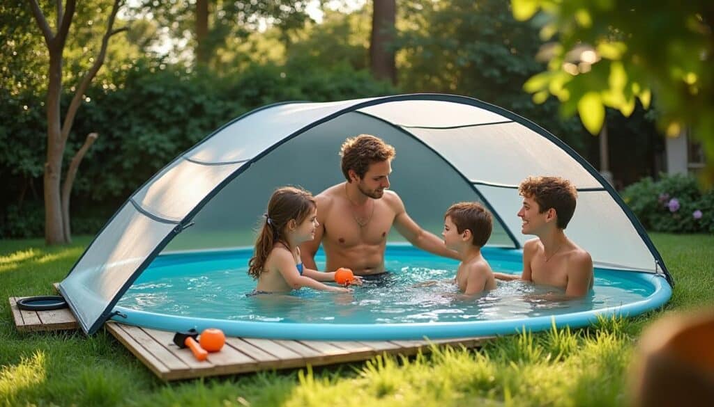 Abri de piscine hors sol : guide complet pour choisir et installer