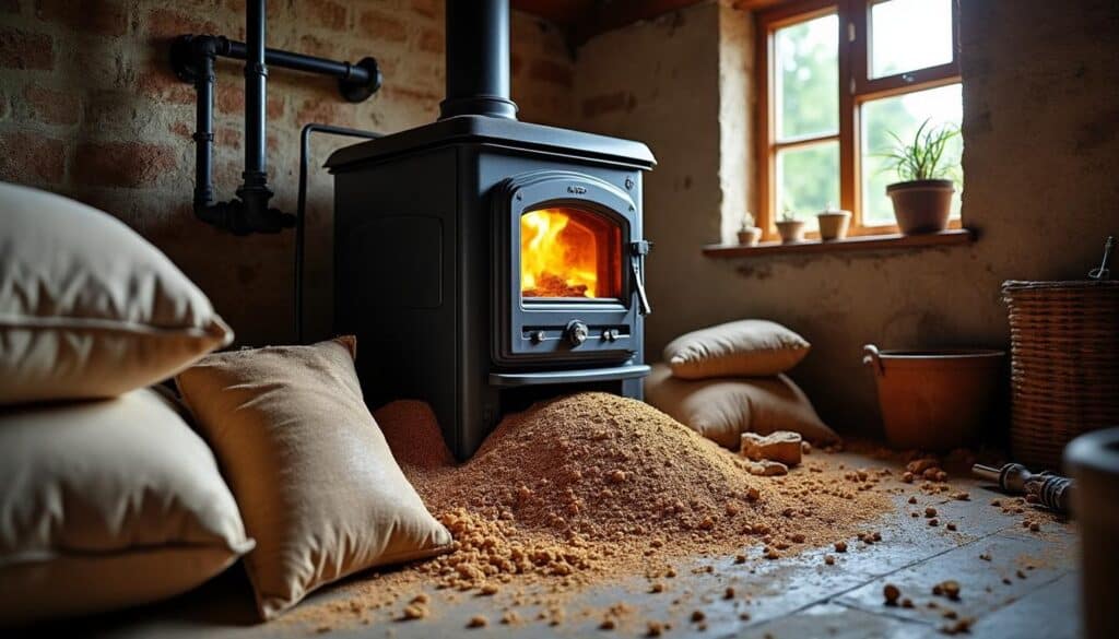 Chaudière à bois granulé mixte : chauffage flexible et économique