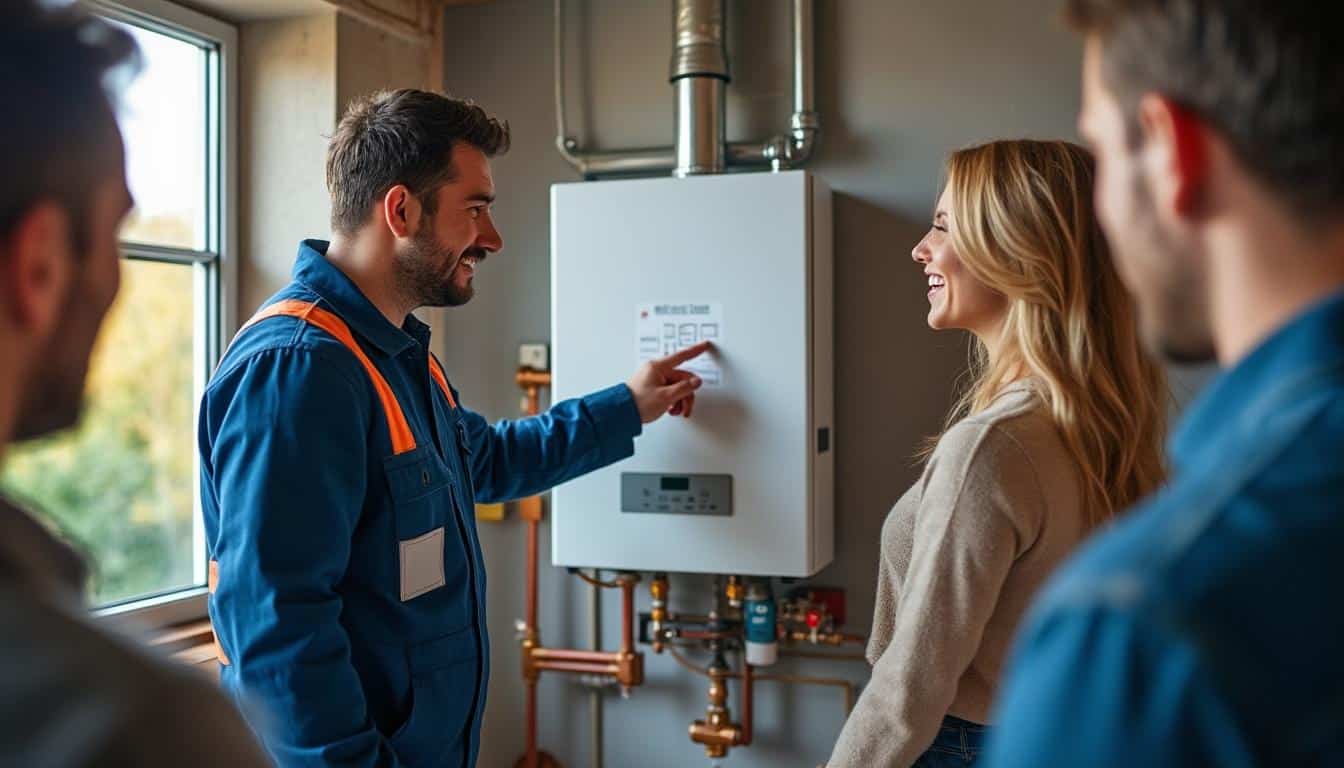 Illustration: Comprendre le fonctionnement d’une chaudière électrique mixte pour chauffage et eau chaude