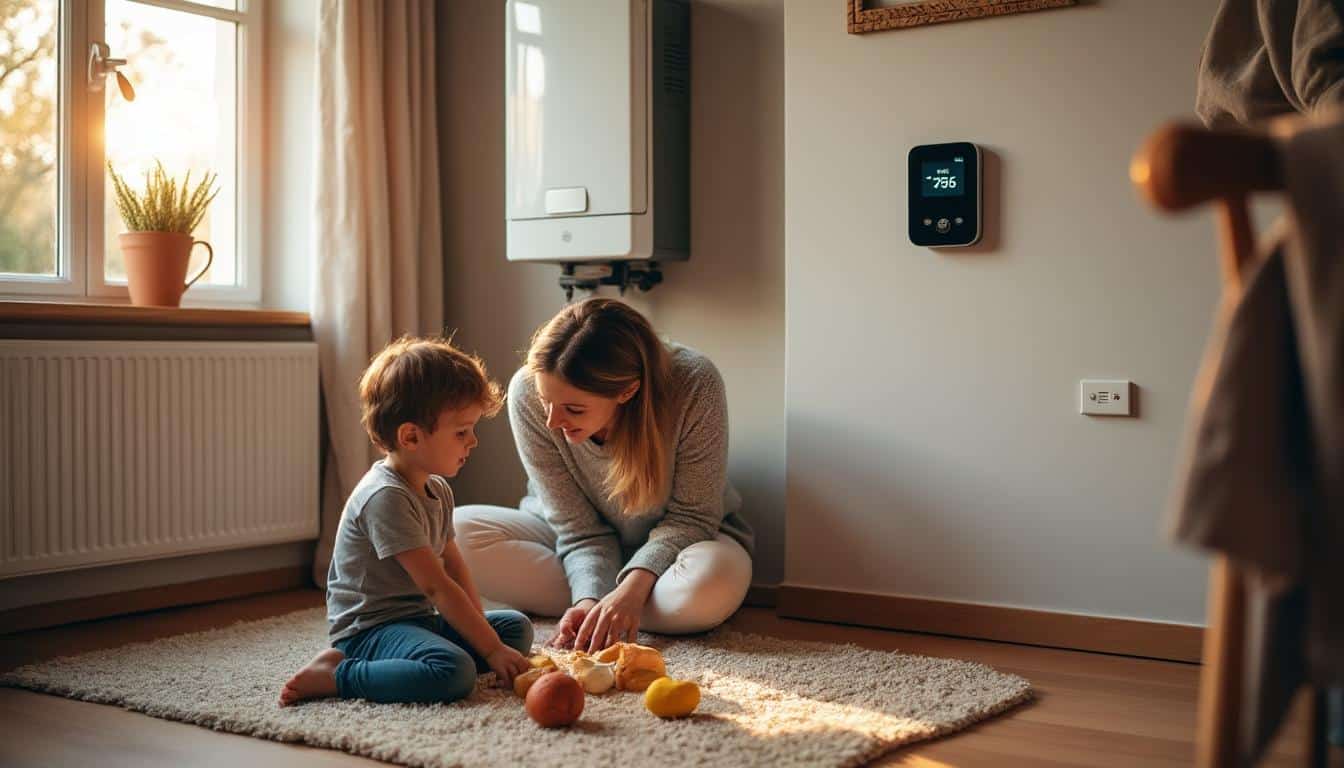 Illustration: Comment le fonctionnement de la chaudière à gaz assure le confort thermique au quotidien