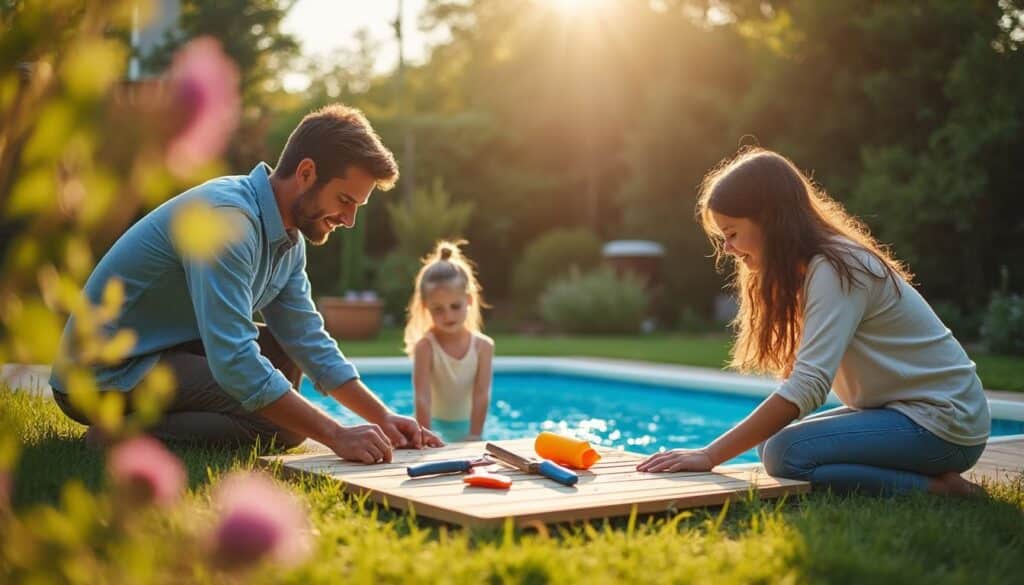 Kit d’habillage piscine hors sol : choisir et installer facilement