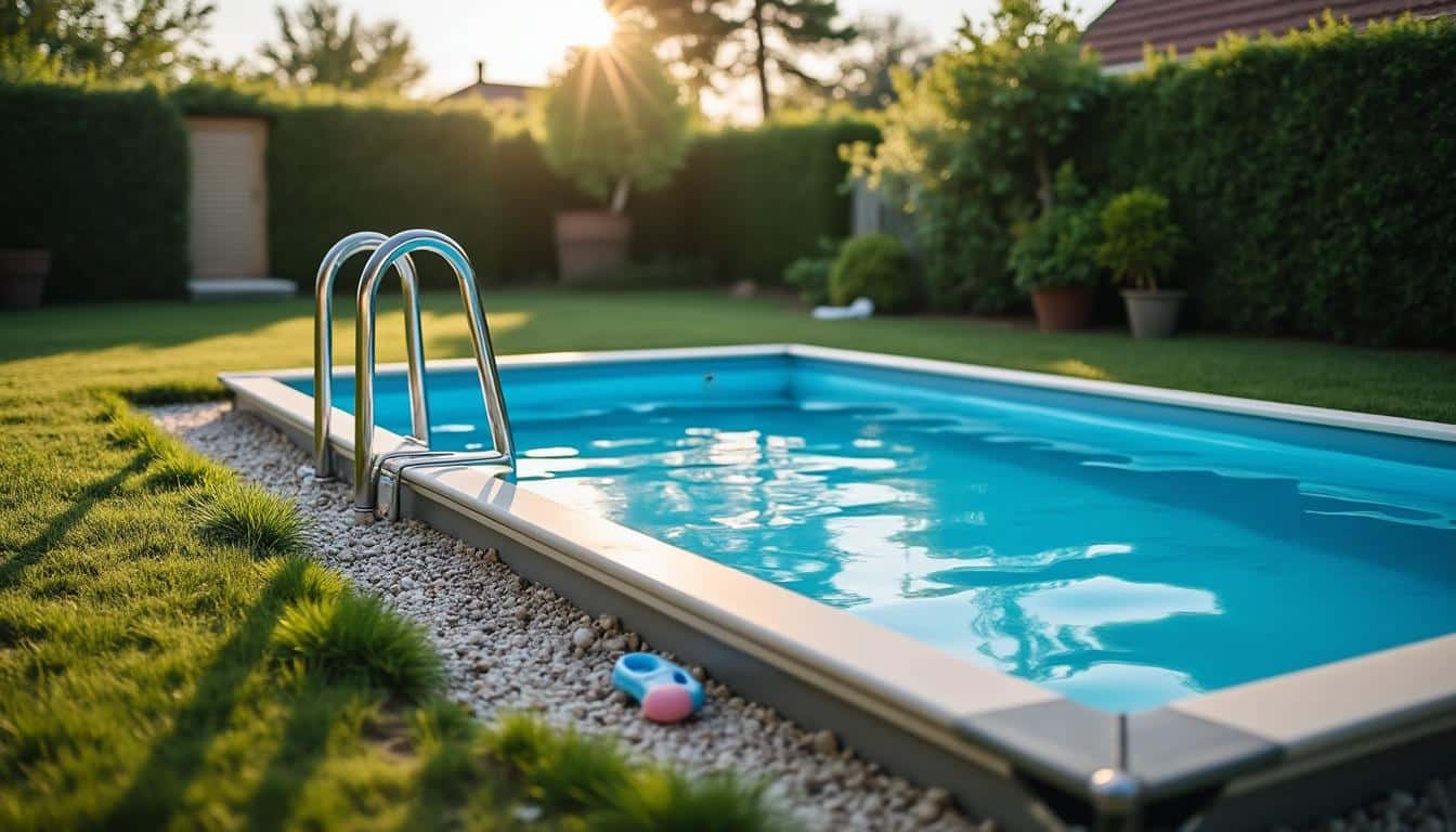 Illustration: Comprendre la piscine rectangulaire hors sol et ses spécificités