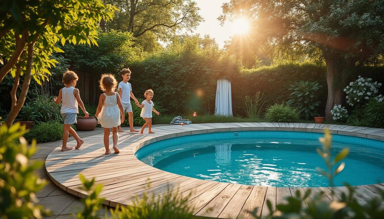 Illustration: Comprendre l’intérêt d’une structure autour du bassin hors sol