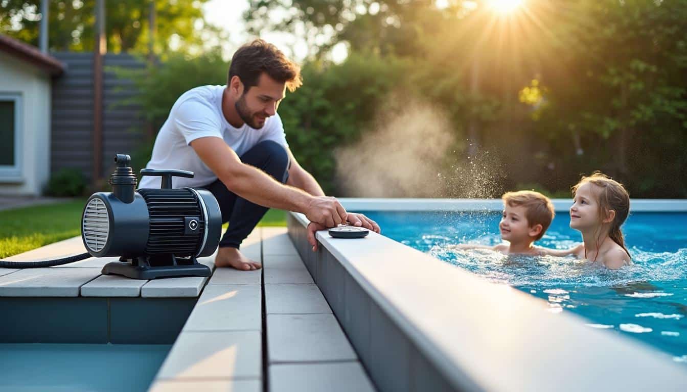 Illustration: Comment fonctionne une pompe à chaleur pour chauffer efficacement l’eau de votre piscine ?