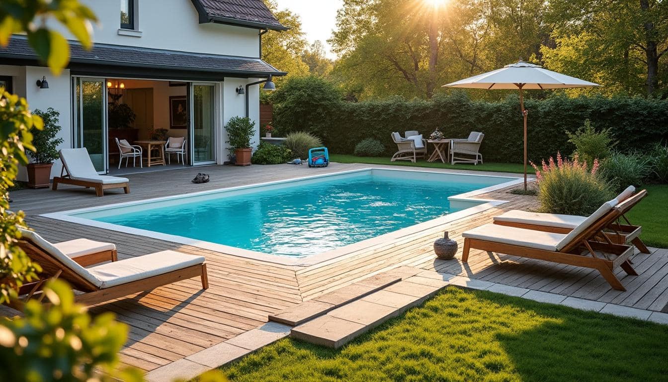 Illustration: Comprendre les enjeux d’un aménagement efficace autour d’une piscine hors sol