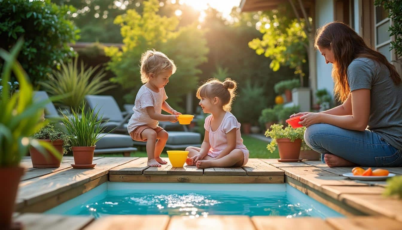 Aménagement autour de la piscine hors sol : idées pratiques et sécurisées