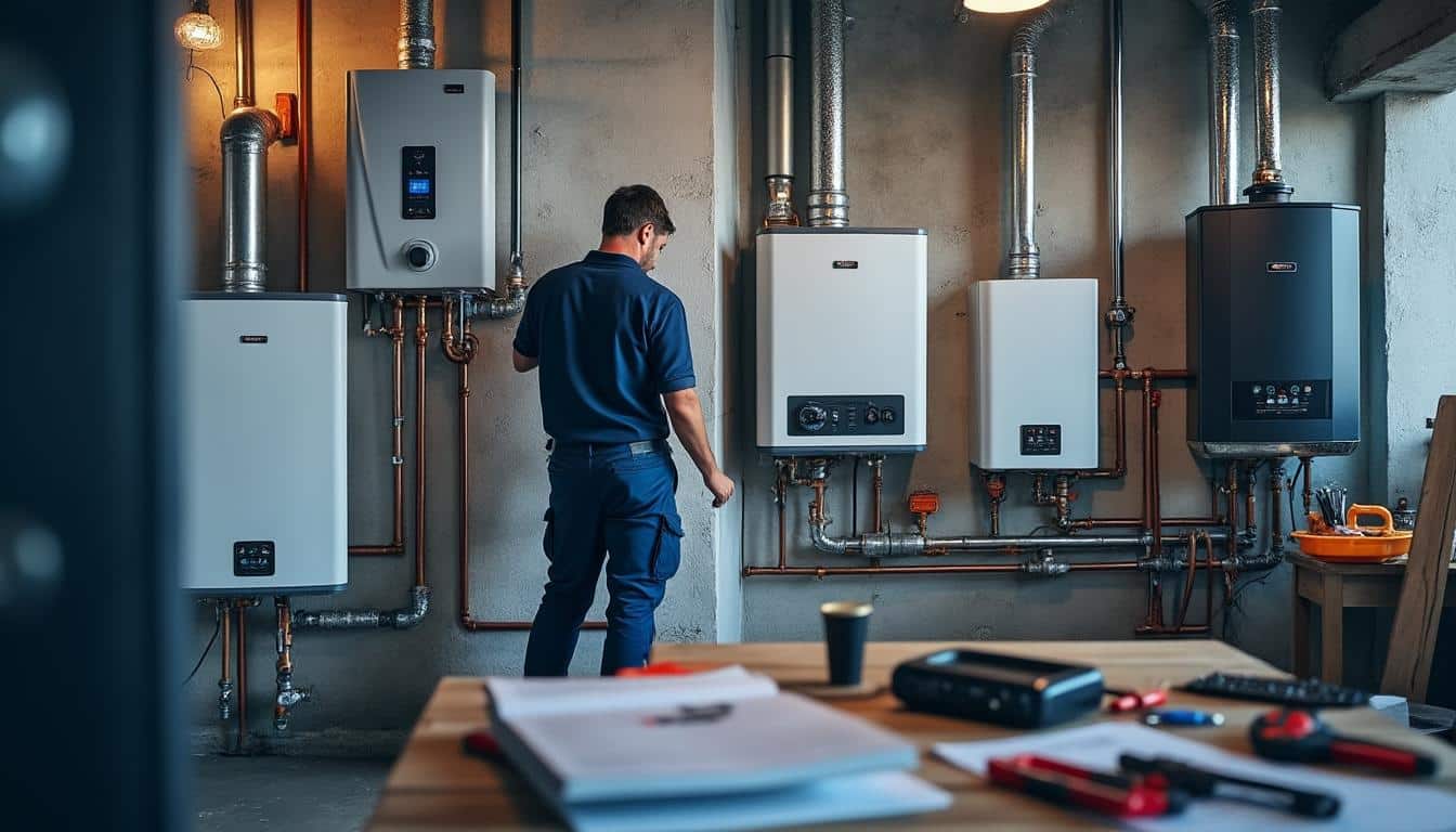 Illustration: Comprendre les différents types de chaudières à gaz et leur fonctionnement