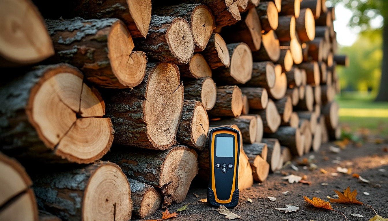 Illustration: Comprendre l’humidité idéale pour un bois de chauffage performant
