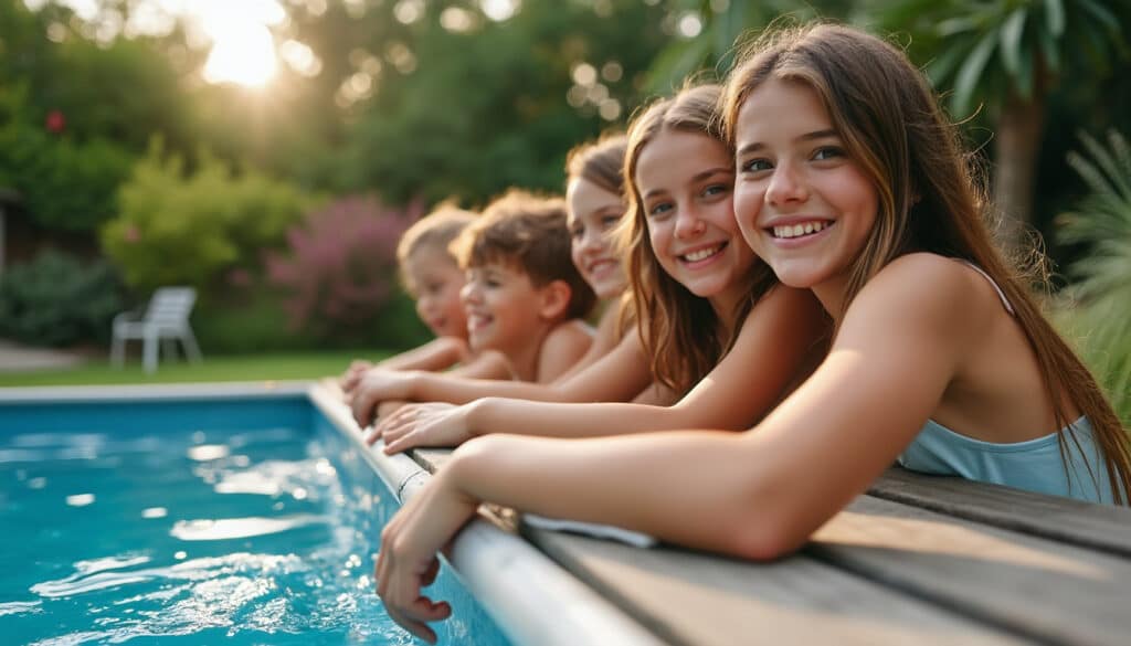 Marches pour piscine hors sol : sécurité, matériaux et installation