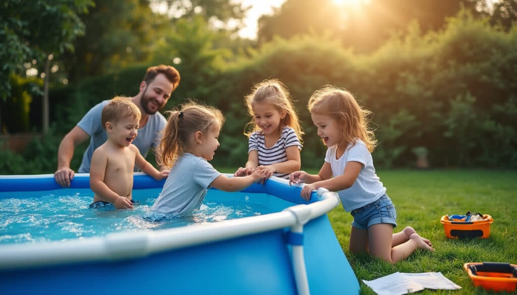 Piscine hors sol : montage facile et guide complet d’installation