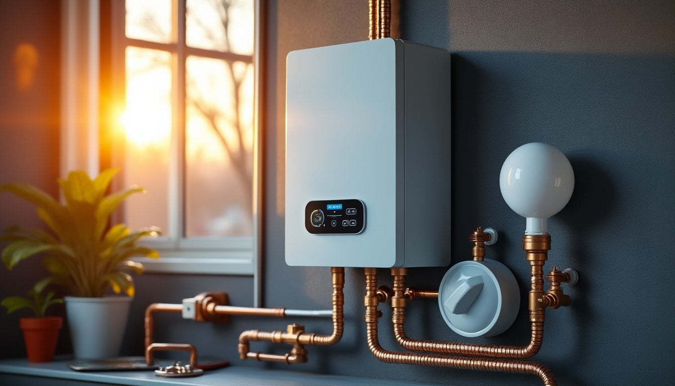 Illustration: Comprendre le fonctionnement d’une chaudière électrique pour la production d’eau chaude