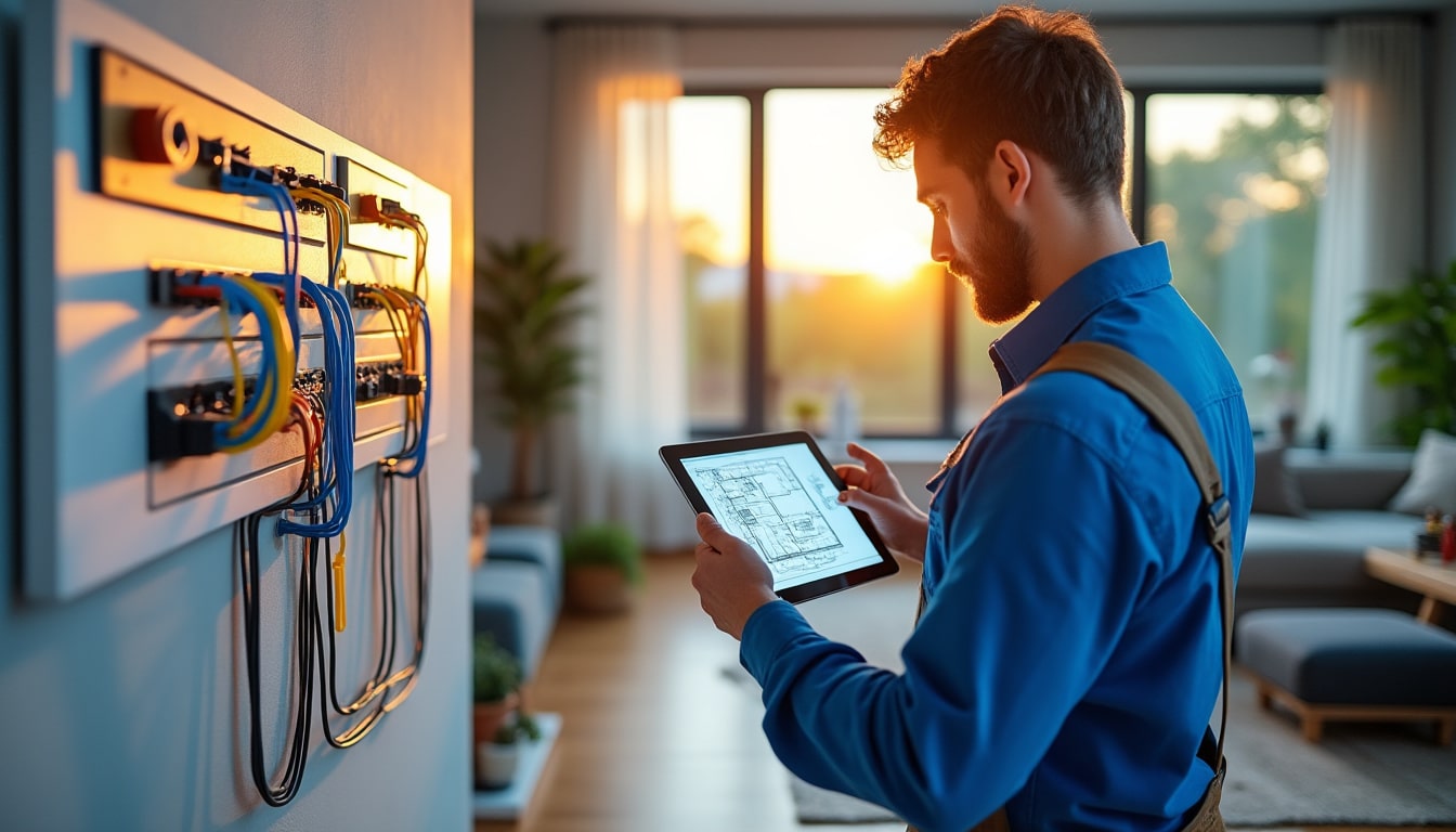 Illustration: Comprendre le rôle essentiel d’un schéma électrique dans une habitation