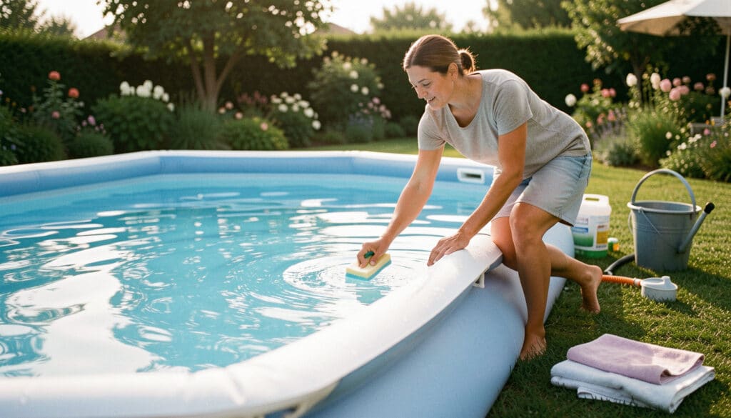Comment entretenir une piscine gonflable facilement