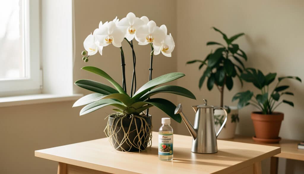 Quel engrais choisir pour une orchidée en pleine forme